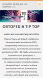 Mobile Screenshot of ortopedia-tip-top.com